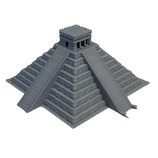 Temple of Kukulcán Model – Chichén Itzá, Mexico Mayan Pyramid Replica picture