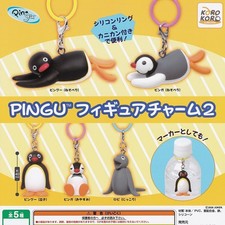 PINGU Figure Charm 2 complete set 5 Capsule Toy NEW picture
