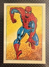 #39 Spider-man 1984 Marvel Super Heroes Secret Wars Sticker picture