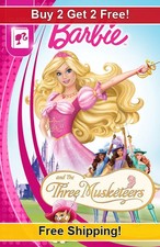 Barbie and the Three Musketeers 2009-01 11x17 Movie TV Show Poster picture