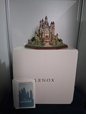 Lenox Camelot Castle Sculpture 1995 w Box and papers picture