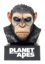Weta Studio Planet Of The Apes Caesar Bust Warrior Collection Statue Rare Model picture