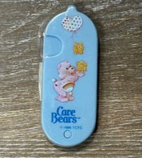 Vtg 1986 Care Bears Folding Travel Comb Blue DuCair Bioessence #8309 Sealed New picture