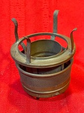 Antique Brass Center Draft Oil Lamp Gallery G11 picture