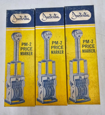 Lot of 3 - Justrite PM-2 Price Marker - NOS picture