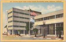 Home of KNX Columbia Broadcasting Restaurant Hollywood Ca California Postcard  picture