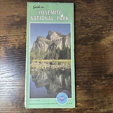 Vintage Guide to Yosemite National Park Map CA AAA 1968 Traveling Travel State picture