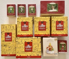Hallmark PEANUTS GALLERY Figurines w/COAs & Original Boxes + Ornaments picture