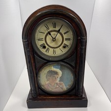 VINTAGE MEIJI MADE IN JAPAN MANTLE CLOCK MEIJI COMPANY JAPAN  picture