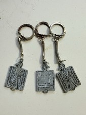 3 Vintage Native American Indian Keychains With Thanks American Indian Children picture