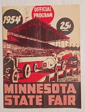 Vintage 1954 Minnesota State Fair Official Program Booklet picture