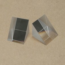 2pcs 8mm 10mm 25mm K9 Optical Glass Right Angle Prism for Optical Experiment picture