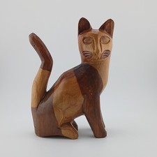 Vintage Handcrafted Carved Wooden 7