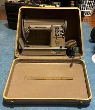 VINTAGE 301 SINGER SEWING MACHINE W/ CASE & ACCESSORIES~TESTED~ picture