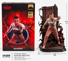 Iron Studios Stranger Things Eleven Deluxe 1/10 Polystone Statue Limited Ed picture