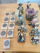 Lot of 10 Vintage Boyds Bears & Friends Collection Figurines picture
