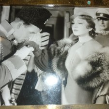Original 1933 Tonight Is Ours Movie Still Fredric March Kisses Claudette Colbert picture