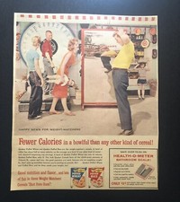 1940’s Puffed Wheat Cereal VTG Newspaper Ad 0C25 picture