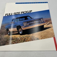 1986 Chevy Trucks Full-Size Pickup Original Brochure picture