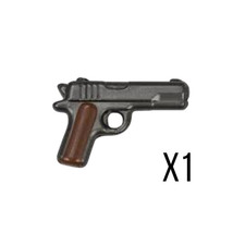 NEW M1911 Gun X1 For LEGO Minifigures Pistol Black Weapon WW2 Accessories Army picture