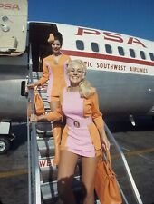 1960S PACIFIC SOUTHWEST AIRLINES Flight Attendants  PHOTO (176-f) picture
