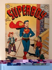 Superboy #10 1950 1st app Lana Lang Good picture