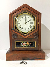 Vtg Jerome & Co. 8Day Mantle Clock C1870s William A. Pennoyer, Catskill NY Works picture