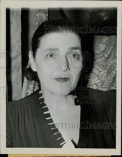1944 Press Photo Author Fannie Hurst shown in New York - lra14320 picture