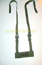 US VIETNAM ERA M1956 CANVAS FIELD BUTT PACK ADAPTER STRAP WEB GEAR EXCELLENT picture