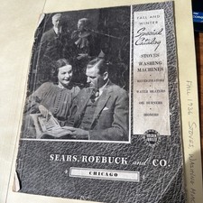 Vintage 1936 Sears Roebuck Golden Jubilee Special Catalog Stoves Appliances picture