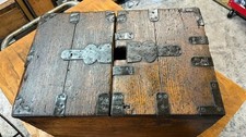 Pre-Civil War wooden ballot box picture
