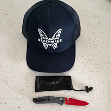 Limited Edition Benchmade Mini Osborne Gray/Red knife G-10 945RD-2401 picture