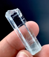 31 Carat Etched Aquamarine Crystal Specimen From Skardu Pakistan picture