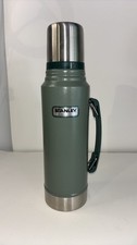 Stanley Classic Legendary Vacuum Insulated Thermos - 1.1qt Hammertone Green picture