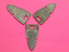 3 EARLY DUNCAN 60 Parking Meter MOUNTING WEDGES.  Good Used condition picture