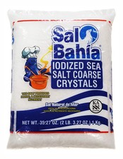 Sal Bahia Iodized Sea Salt Coarse Crystals 35.27oz 35.27 Ounce (Pack of 1) picture