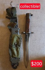 Knife for Hakim semiautomatic rifle - similar to Swedish Ljumgman M42 picture