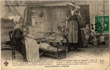 Old postcard Notre Auvergne - Puy-de-Dome region - folklore - types (482092) picture