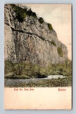 Buxton 	Derbyshire England, High Tor Chee Dale Gorge, Vintage c1910 Postcard picture