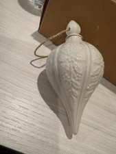 Lennox Christmas Ornament - 6 Inches Tall - 1983 Ivory Porcelain picture