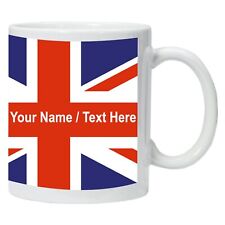 Personalised Mug Union Jack Flag VE Day Printed Coffee Tea Drinks Mug Gift picture