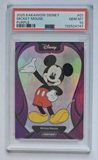 Mickey Mouse 2025 Kakawow Disney Phantom Purple #d /115  #PD-BBL-01 PSA 10 picture