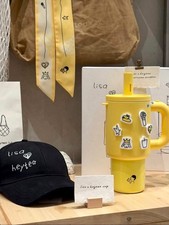 Lisa x Heytea Silk Scarf / Cap / Inspiration Tumbler Thailand Exclusive picture