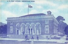 U.S. Post Office Greenville Mississippi MS c1910 Postcard picture