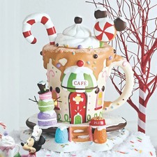 Dept 56 MICKEY'S PEPPERMINT CAFE Disney Village 6018368 BRAND NEW 2026 picture