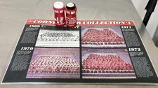 Vintage Nebraska Cornhuskers 1972 Durkee Salt Pepper Shakers Placemats 1985 Lot picture
