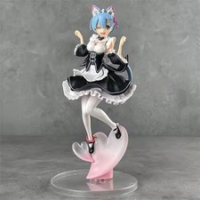Re:Zero Rem Cat-Eared Anime Figure Set picture