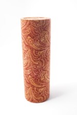 Vtg C. Huber Craig Huber Kaleidoscope Velvet Velveteen Wood Signed 8