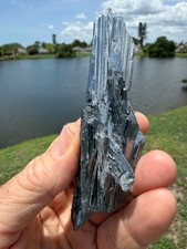 Large Stibnite Crystal from a estate collection 5