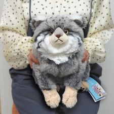 Sun Lemon Lap-Sized Pallas's Cat Plush  41 cm Knee Series Japan　 picture